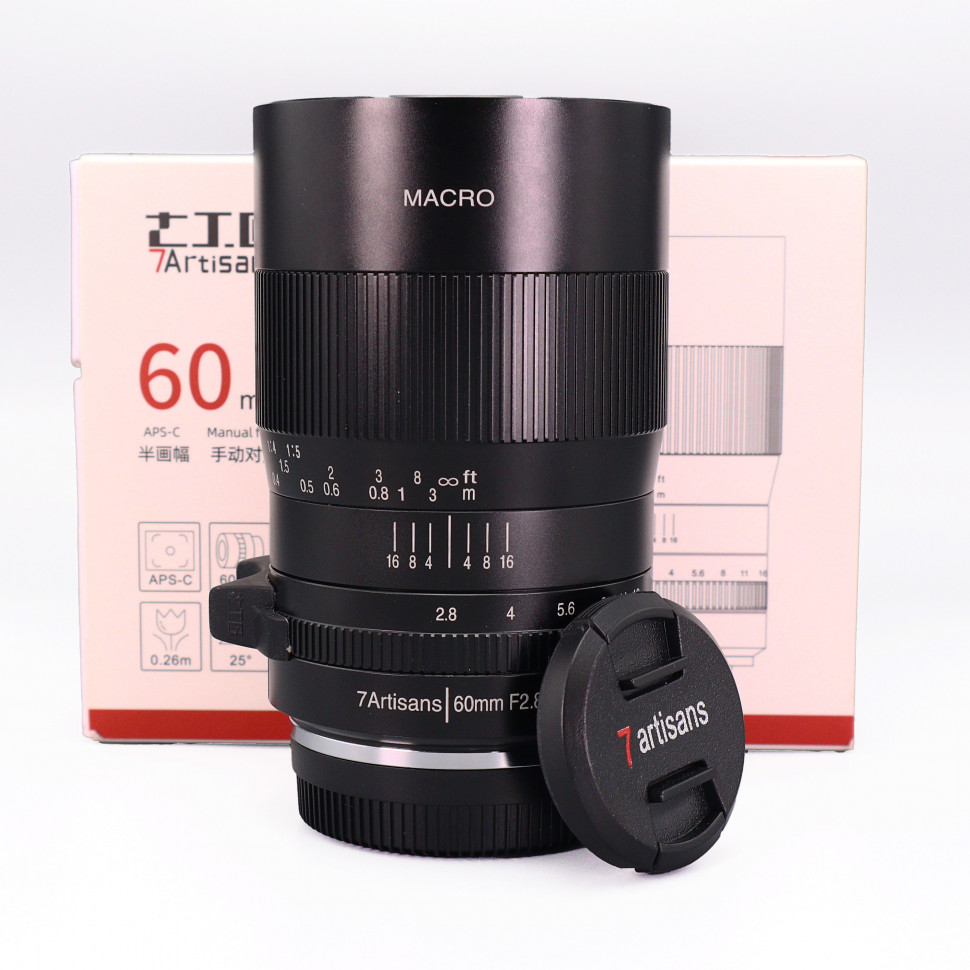 7Artisans 60mm F2.8 X-Mount Macro (сост. 5-)