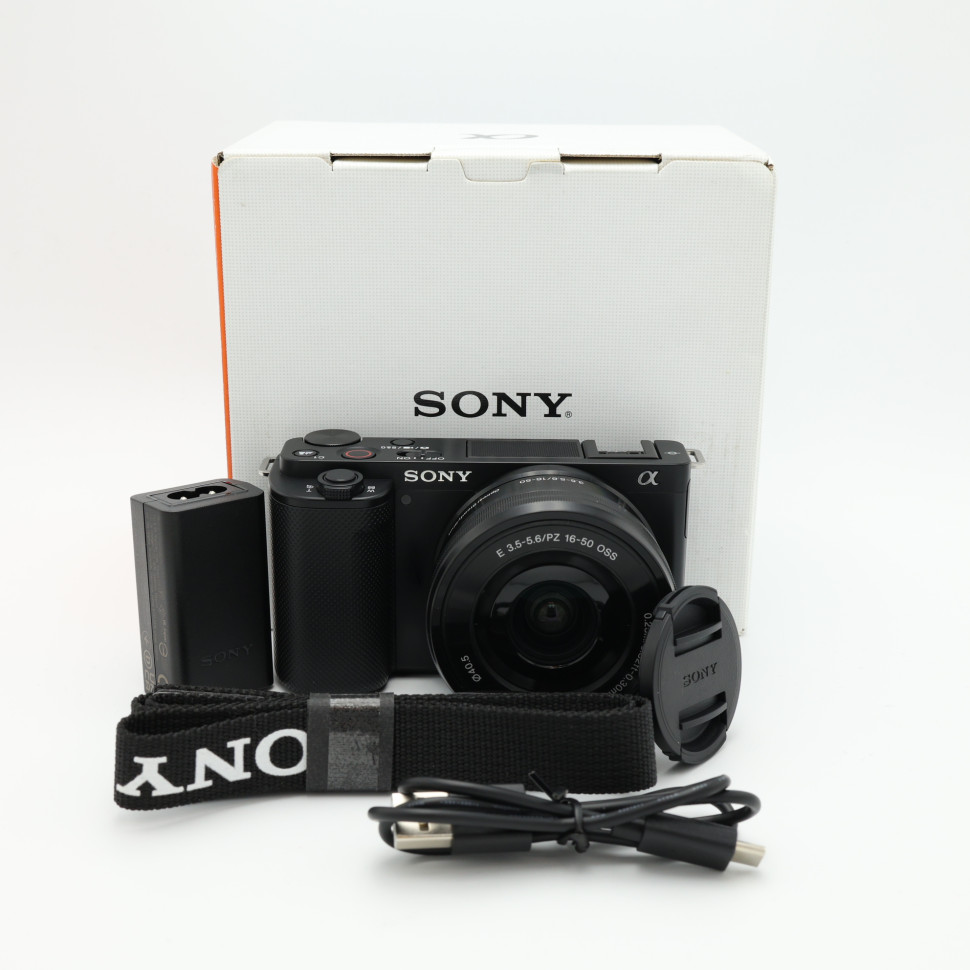 Sony ZV-E10 kit 16-50mm (1.700 кадров)