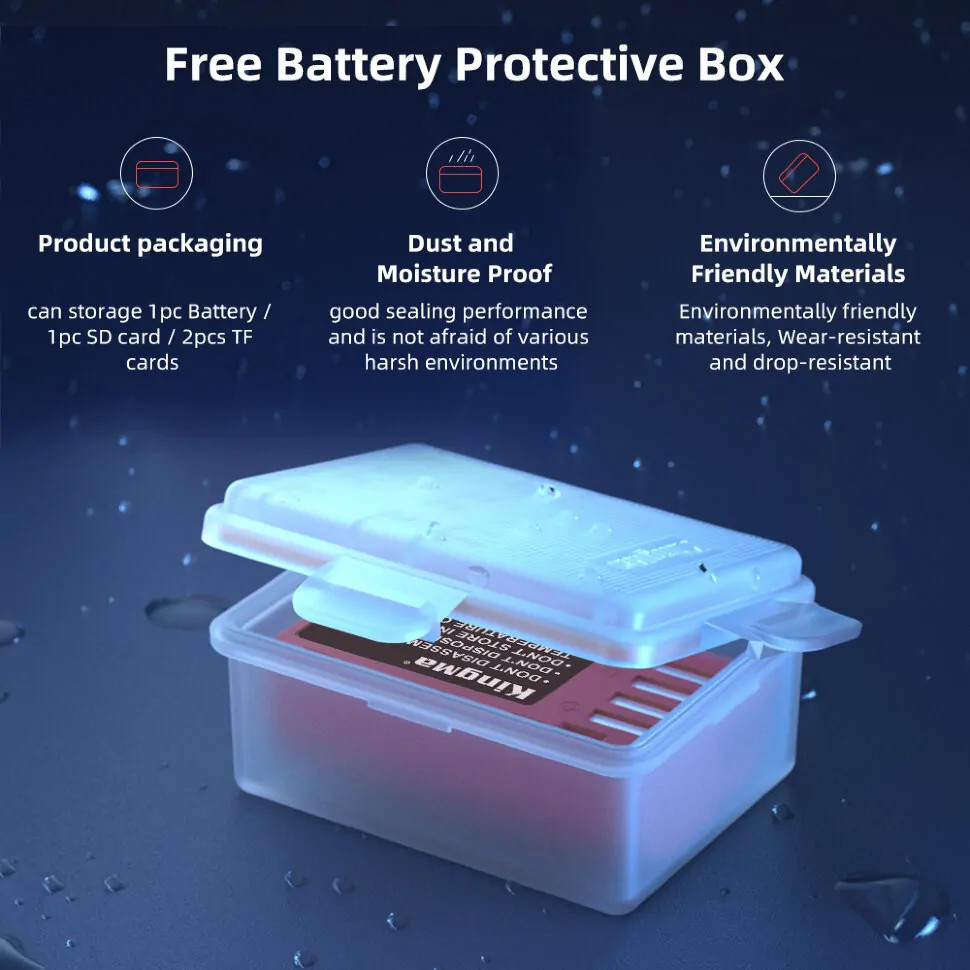 Аккумулятор Kingma DMW-BLK22 2400mAh