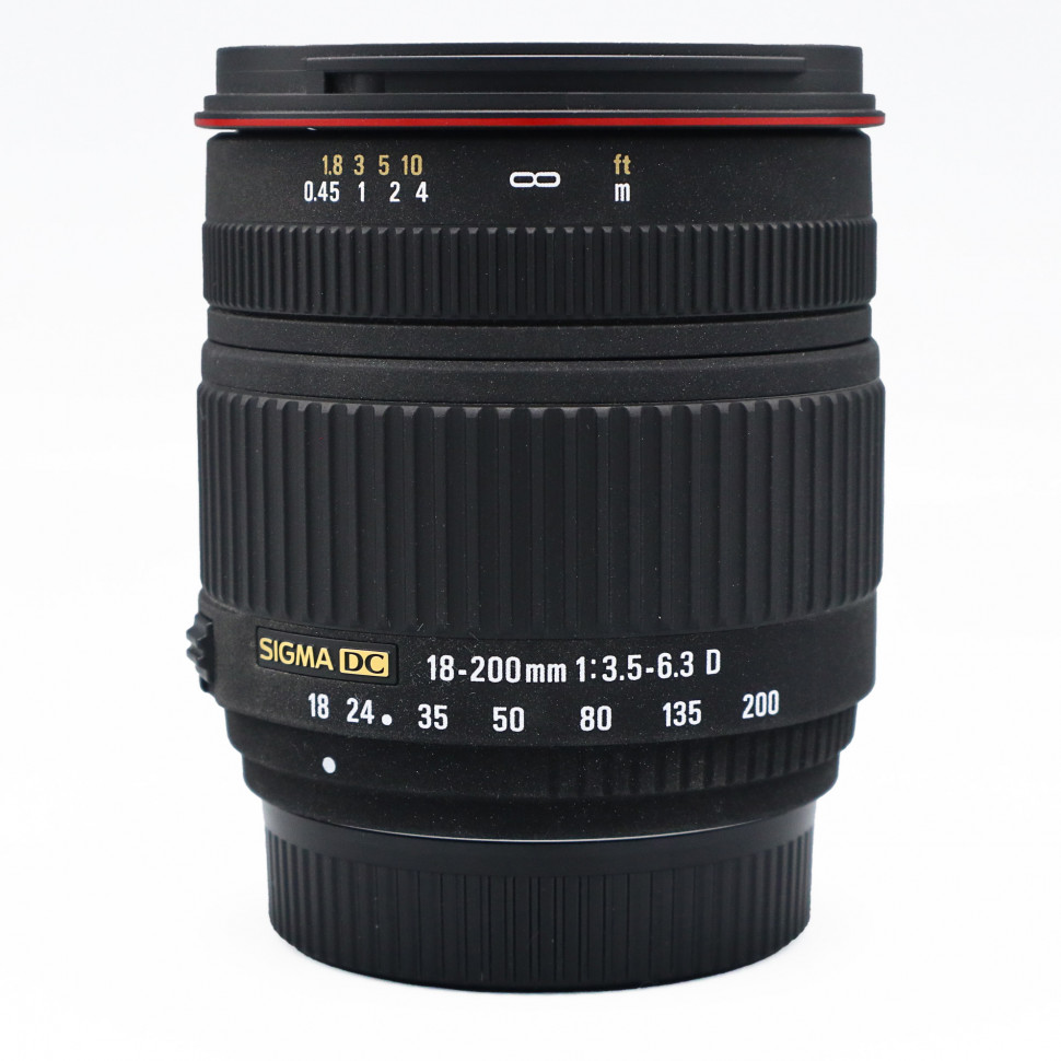 Sigma 18-200mm f/3.5-6.3 DC Nikon (состояние 5-)