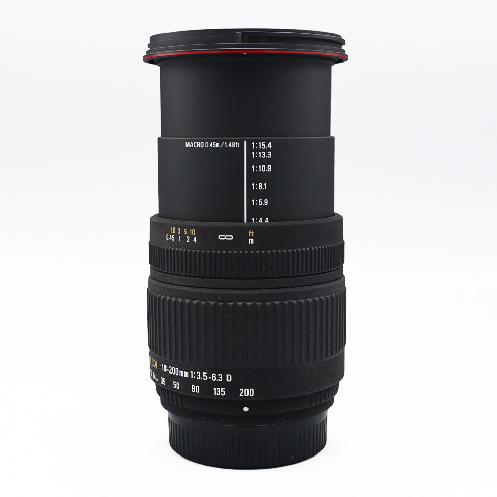 Sigma 18-200mm f/3.5-6.3 DC Nikon (состояние 5-)