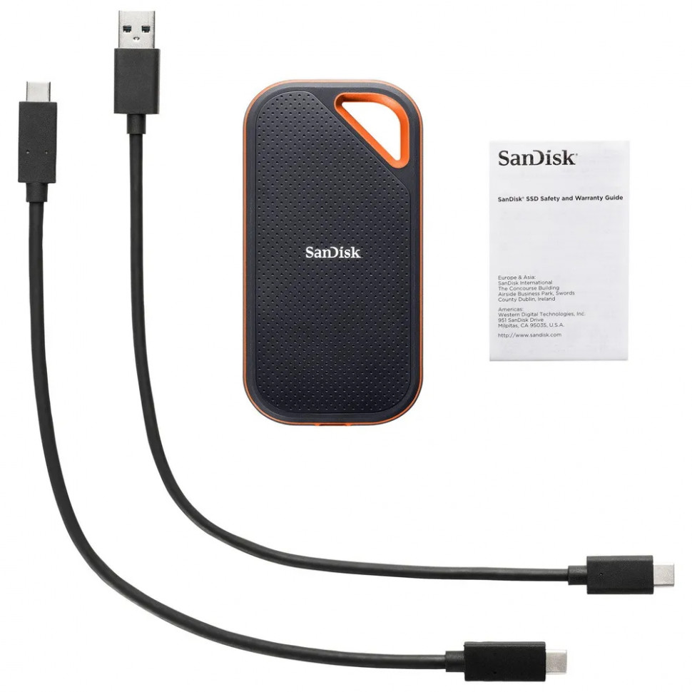 Внешний диск SanDisk Portable SSD - SDSSDE81-2T00-G25