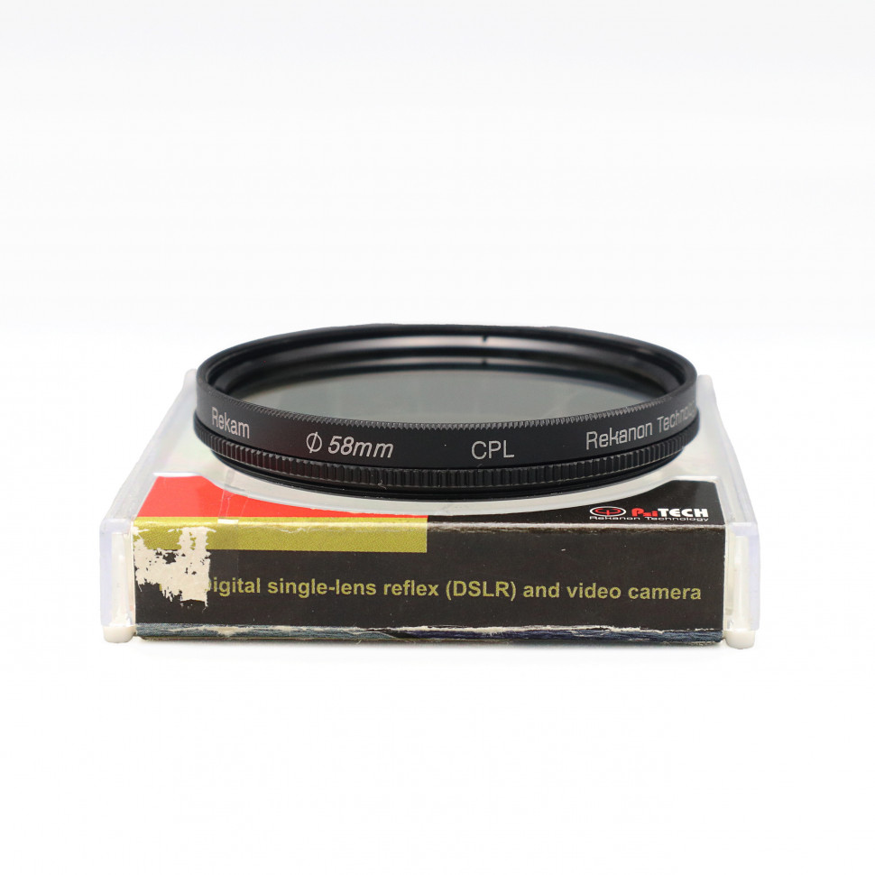 Фотофильтр Rekam CPL 58mm (состояние 5)