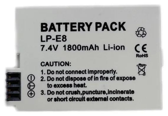 Аккумулятор Battery Pack LP-E8  (состояние 5)