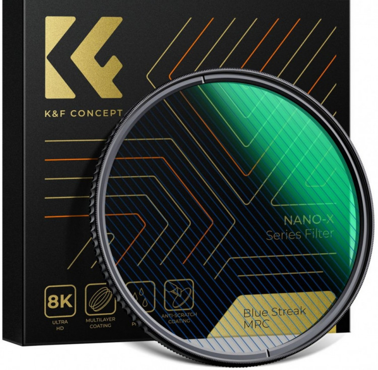 Светофильтр K&F Concept Nano-X MCUV 37мм