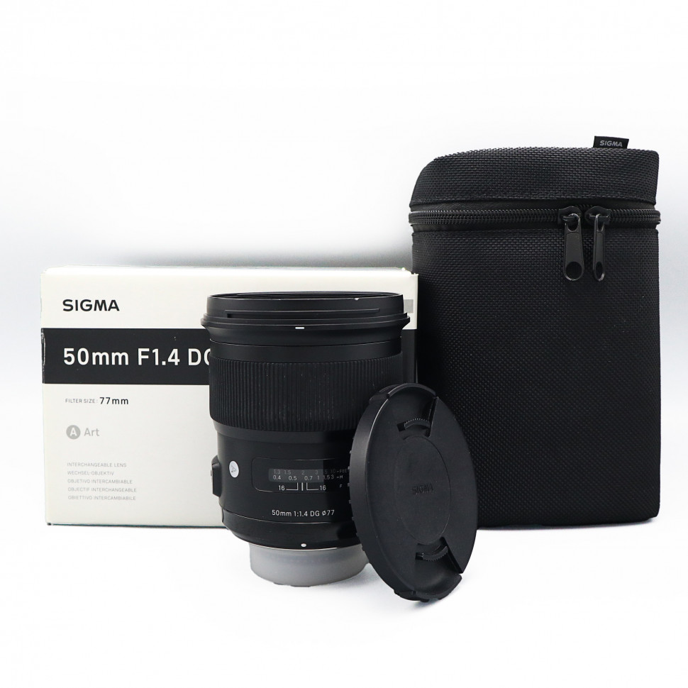 Sigma 50mm f/1.4 DG HSM Art Nikon  (состояние 5-)