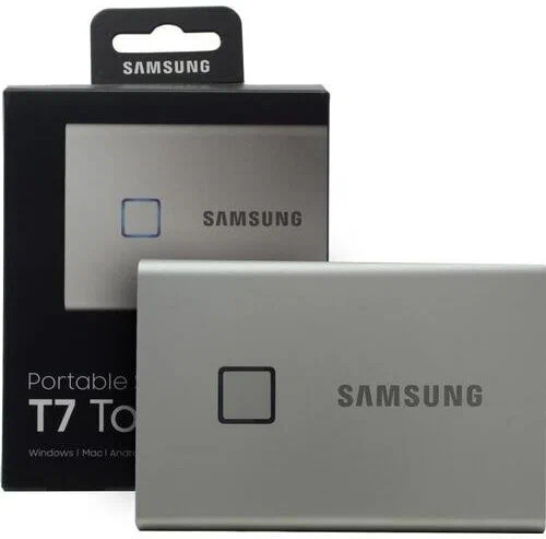 Внешний диск Samsung Portable SSD T7 USB 3.2 500GB серый