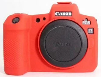 Силиконовый чехол для Canon EOS R красный