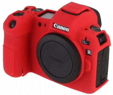 Силиконовый чехол для Canon EOS R красный