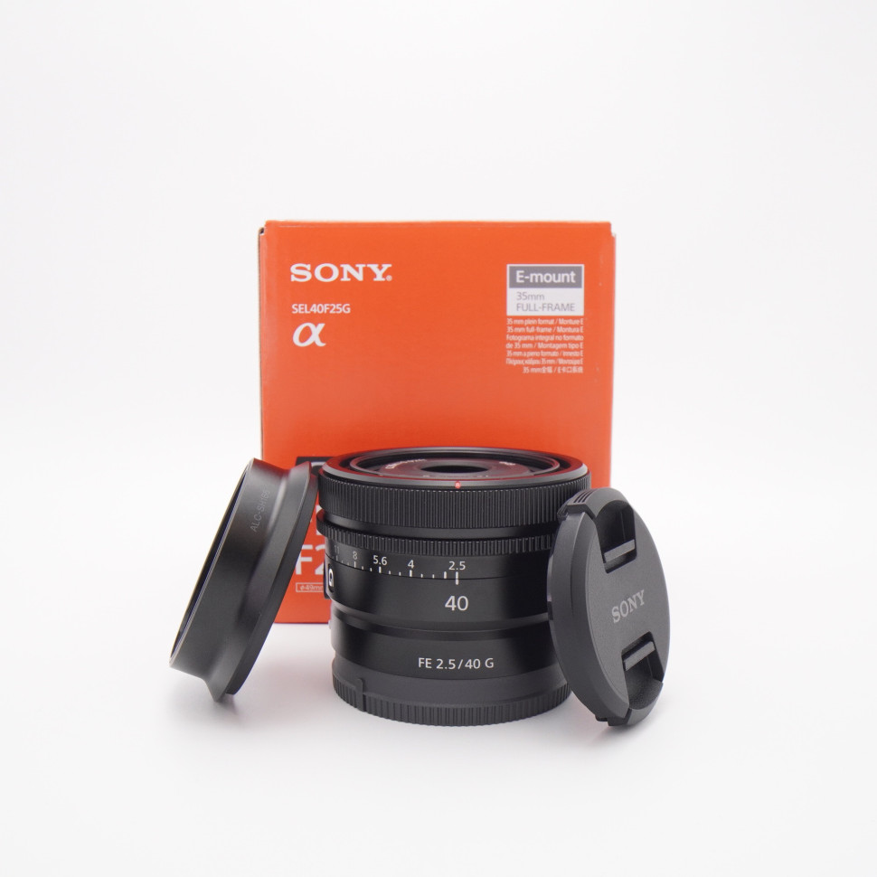 Sony FE 40mm f/2.5 G (like new)