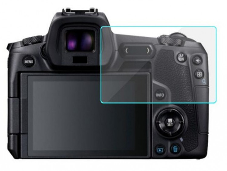 Защитное стекло на дисплей для Canon EOS R3