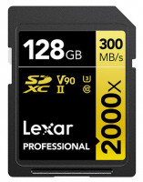 Карта памяти SDXC Lexar 128Gb 2000x UHS-II V90 U3