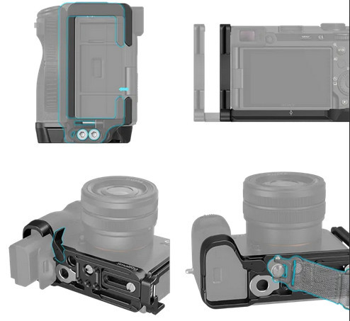 L-площадка SmallRig 4569 для Sony A7C II / A7CR