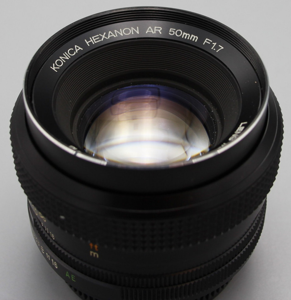 Konica Hexanon AR 50mm f/1.7 (состояние 5)
