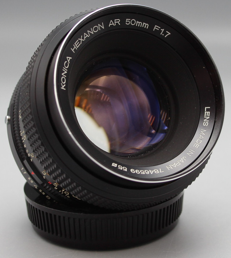 Konica Hexanon AR 50mm f/1.7 (состояние 5)