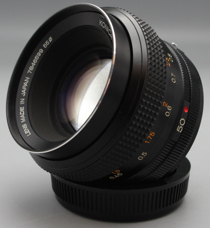 Konica Hexanon AR 50mm f/1.7 (состояние 5)