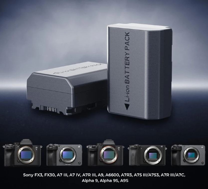 2 аккумулятора NP-FZ100 + зарядное устройство K&F Concept Modular Fast Charger Kit