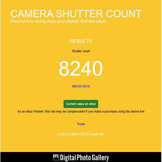 Nikon D810 (8.000 кадров)