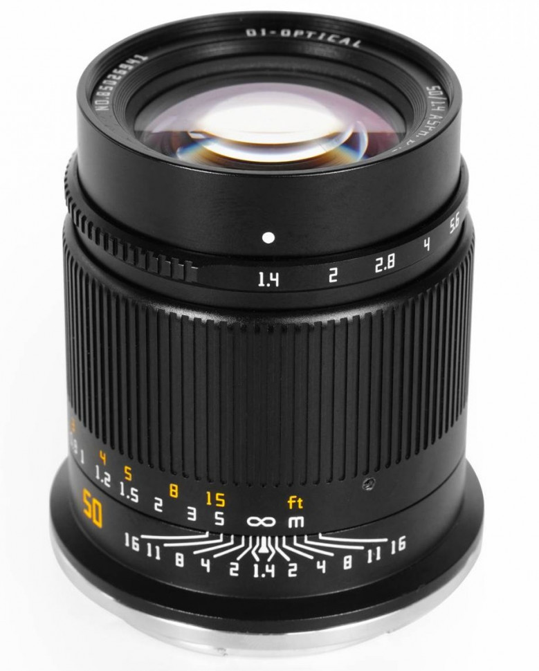 TTartisan 50mm f/1.4 Nikon Z (витринный экземпляр)