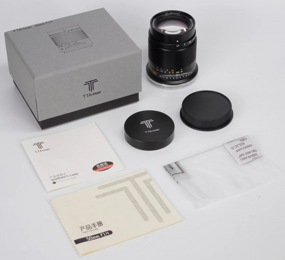 TTartisan 50mm f/1.4 Nikon Z (витринный экземпляр)