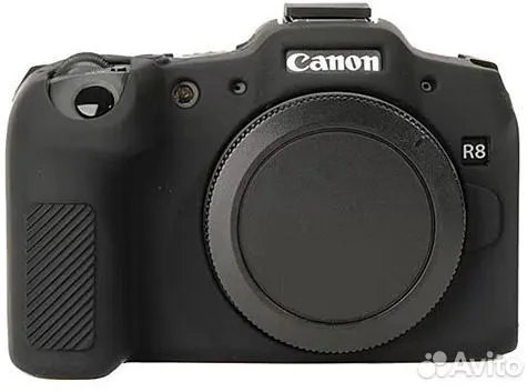 Силиконовый чехол для Canon EOS R8 черный