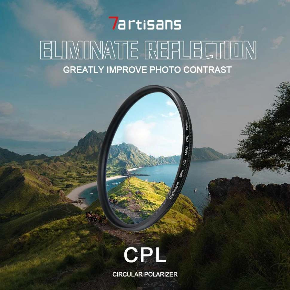 Светофильтр 7Artisans CPL 49mm (поляризационный)