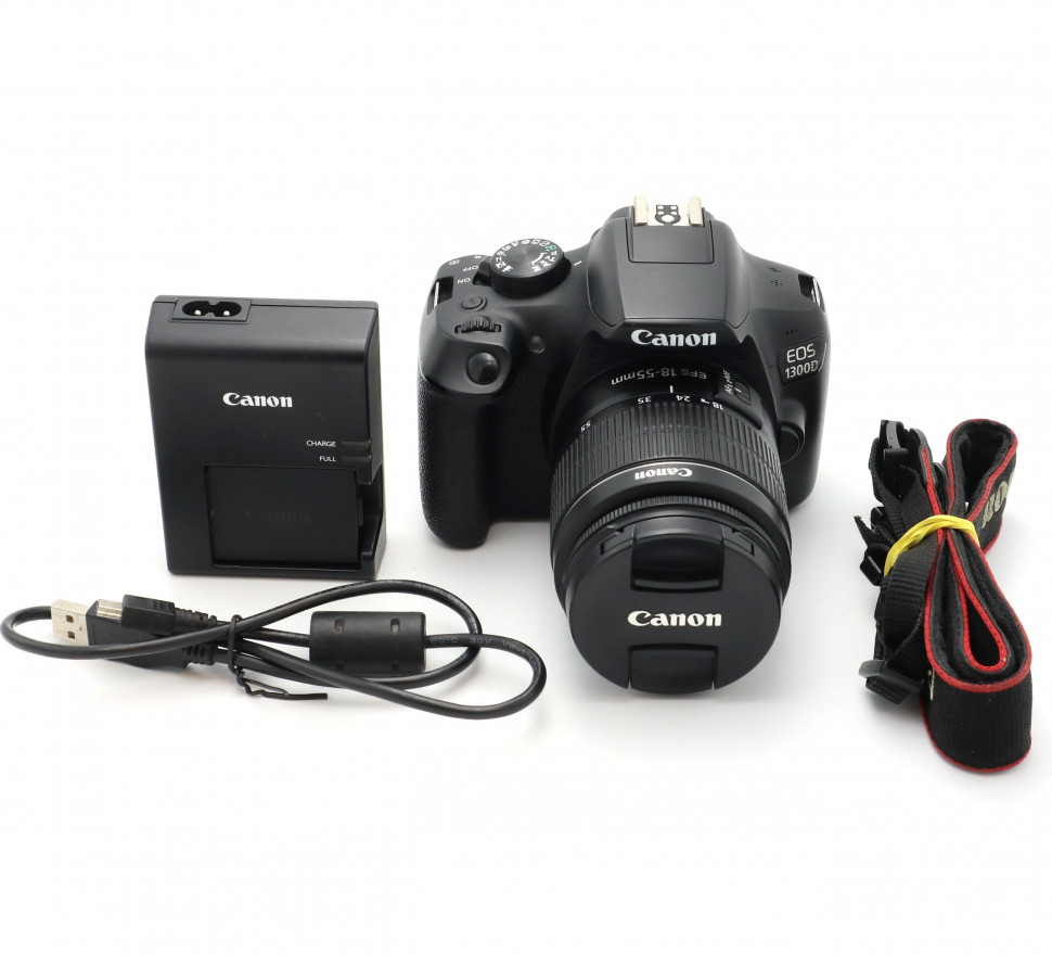Canon EOS 1300D Kit EF-S 18-55mm III (20.000 кадров)
