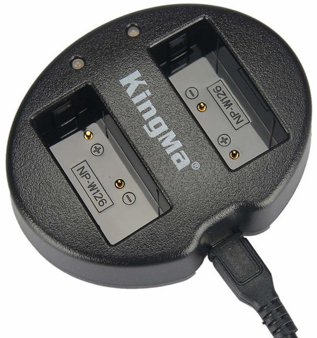 Зарядное устройство KingMa BM015 для NP-W126/126S