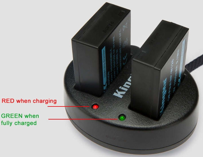 Зарядное устройство KingMa BM015 для NP-W126/126S