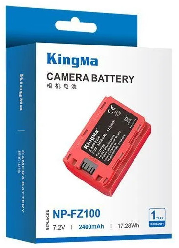 Аккумулятор KingMa NP-FZ100 2400mAh