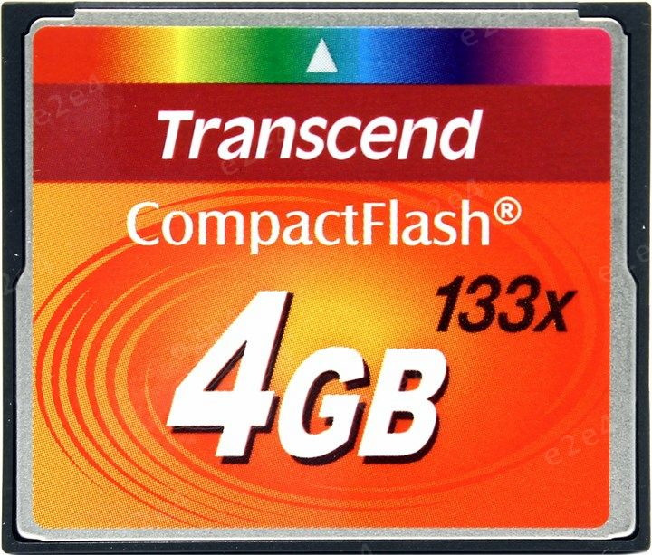 Transcend CompactFlash 4Gb 133x (состояние 5)