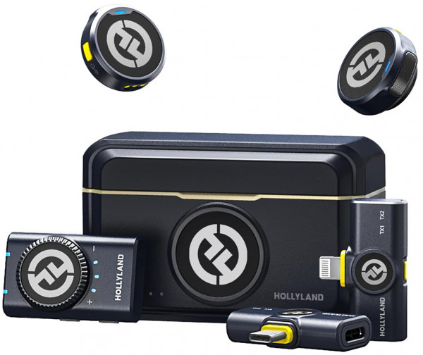Hollyland Lark M2 Combo, 3.5 мм TRS, USB-C, Lightning