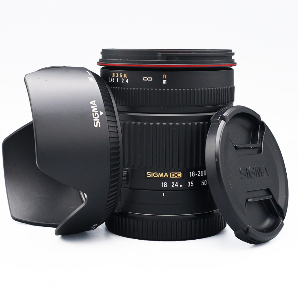 Sigma 18-200mm f/3.5-6.3 DC Canon EF-S (состояние 5-)