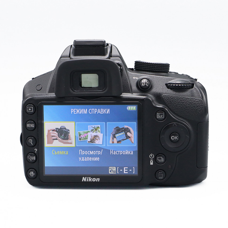 Nikon D3200 Kit AF-S 18-55mm f/3.5-5.6G VR II (8.500 кадров)