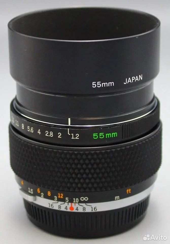 Olympus Om-System G.Zuiko Auto-S 55mm f/1.2 (состояние 5)