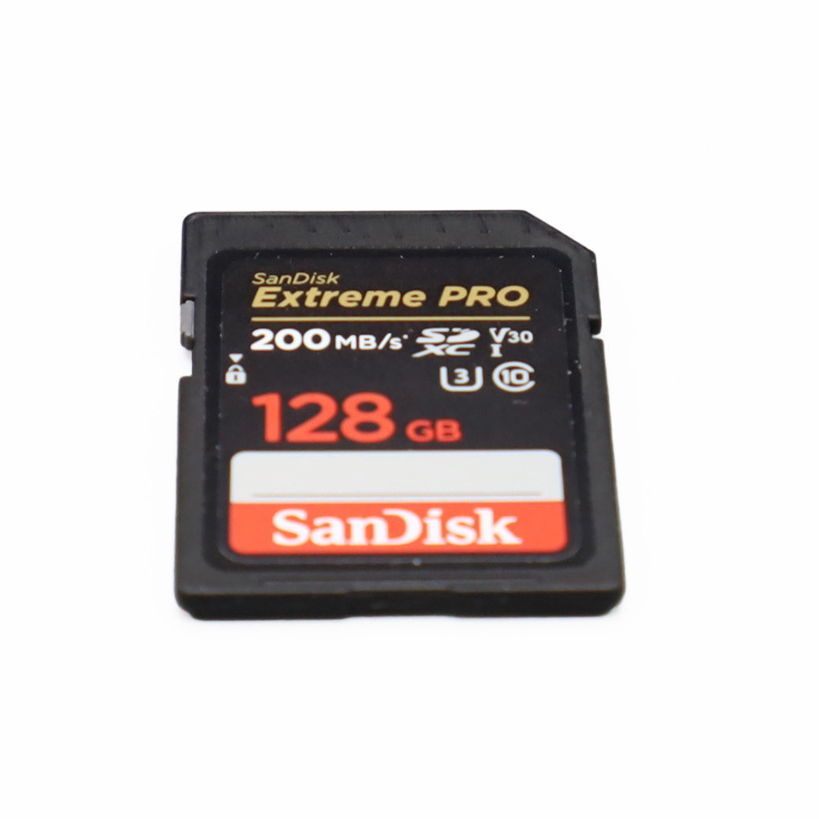 SDXC 128Gb Sandisk Extreme Pro UHS-I V30 U3 200 Mb/s (состояние 5)