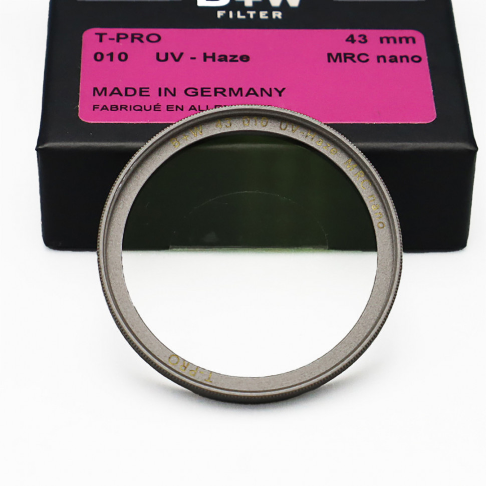 B+W T-Pro 010 UV-Haze MRC nano 43mm (like new)