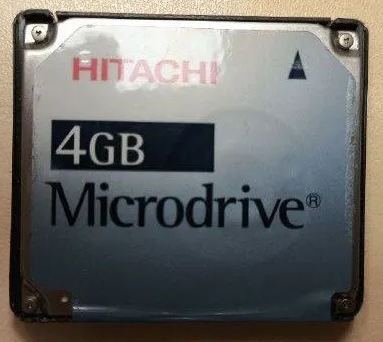 Hitachi microDrive 4gb (состояние 5)