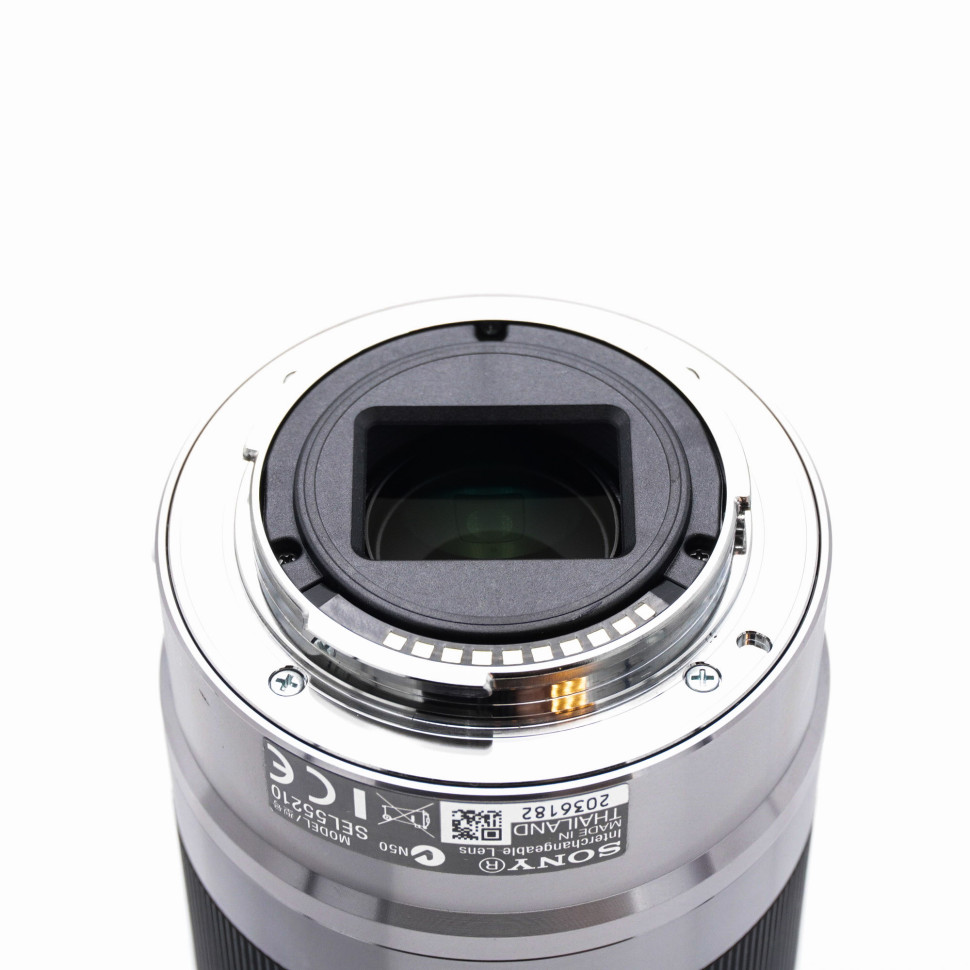 Sony E 55-210mm f/4.5-6.3 OSS серебристый (состояние 4)