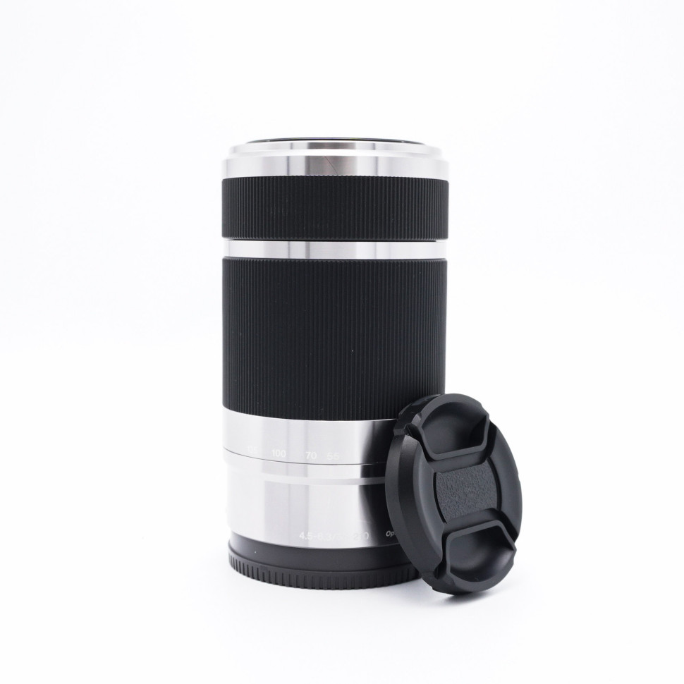 Sony E 55-210mm f/4.5-6.3 OSS серебристый (состояние 4)