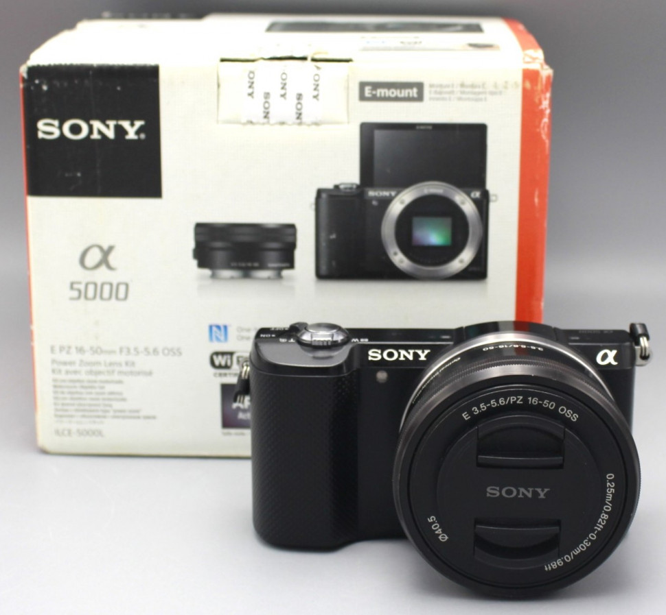 Sony A5000 Kit 16-50mm (14.200 кадров)