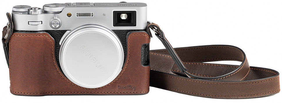 Чехол SmallRig Leather Half Case Kit для Fujifilm X100VI Коричневый