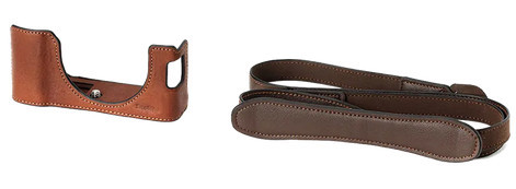 Чехол SmallRig Leather Half Case Kit для Fujifilm X100VI Коричневый
