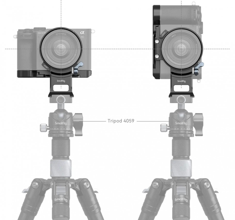 Площадка SmallRig 4570 Horizontal-to-Vertical Mount Plate Kit для Sony A7C II / A7CR