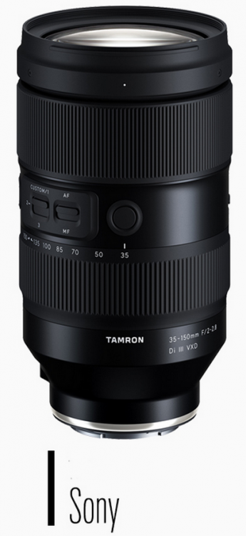 Объектив Tamron 35-150mm f/2-2.8 Di III VXD Sony FE