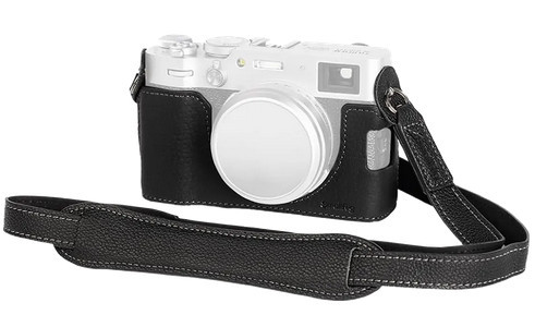 Чехол SmallRig Leather Half Case Kit для Fujifilm X100VI Чёрный