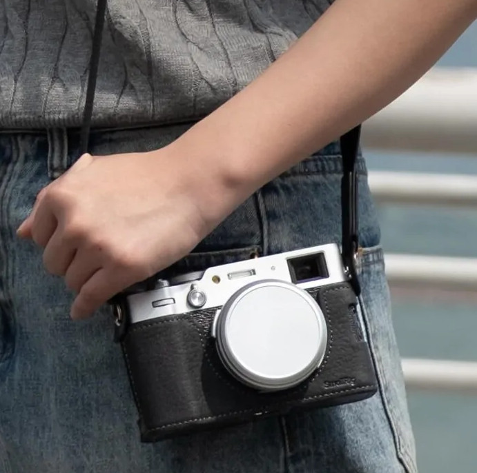 Чехол SmallRig Leather Half Case Kit для Fujifilm X100VI Чёрный