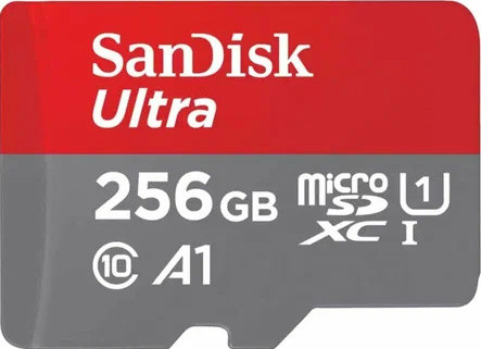 Карта памяти MicroSDXC 256GB SanDisk ULTRA