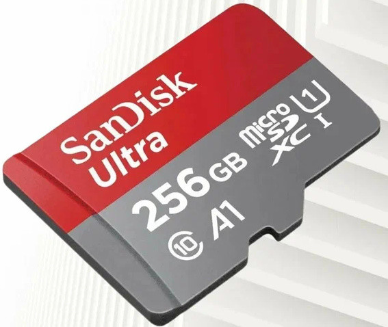 Карта памяти MicroSDXC 256GB SanDisk ULTRA