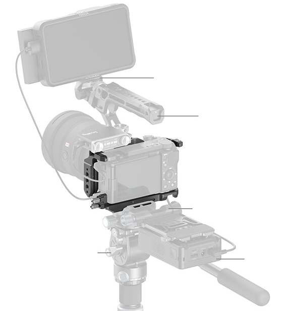Клетка SmallRig 4949 HawkLock для Sony ZV-E10 II